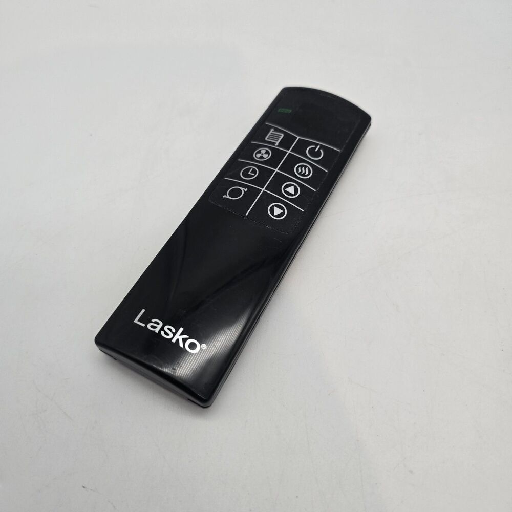 Genuine Original Lasko Fan & Heater Hybrid Eco 8-Button Remote Control - Black